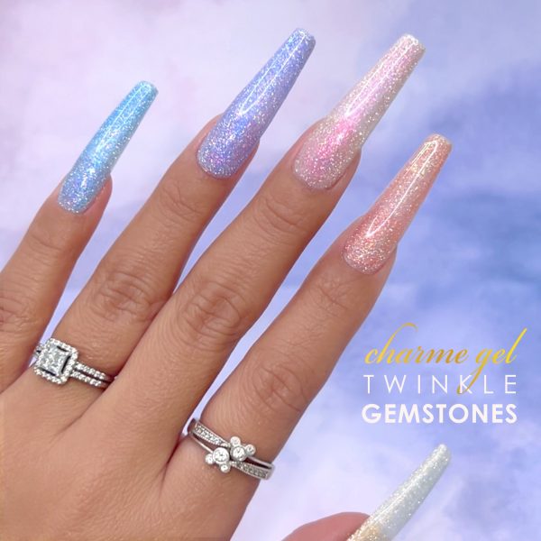 Charme Gel   Twinkle Shimmer S32 Sky Celestine on Sale - Image 2