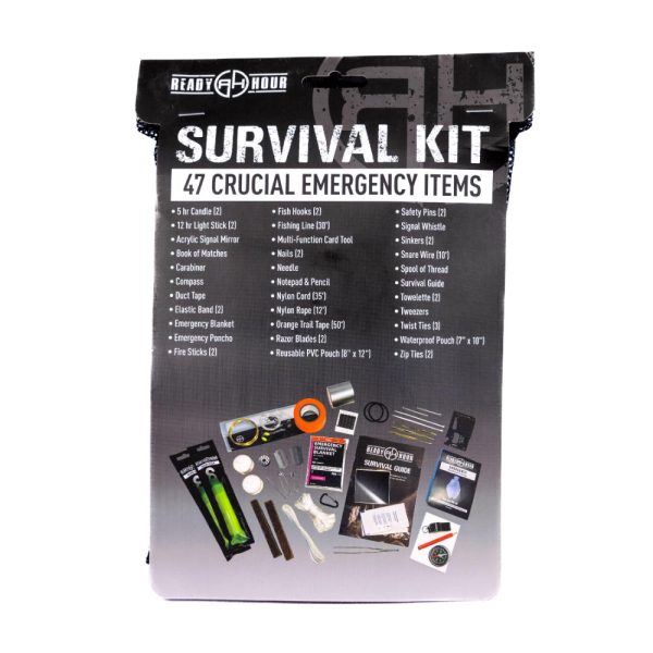47-Piece Survival Kit by Ready Hour For Discount