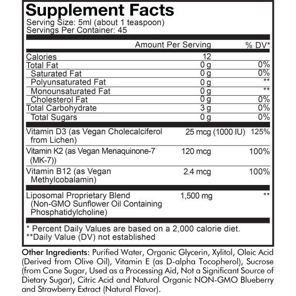 Nanofood Liposomal Wonder-D Liquid Vitamins For Discount - Image 4